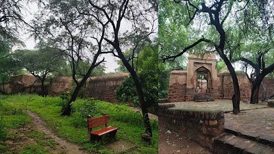 दिल्ली की एक भूली-बिसरी धरोहर: भूली भटियारी का महल, Forgotten Bhuli Bhatiyari Place in Delhi Near Jhandewalan