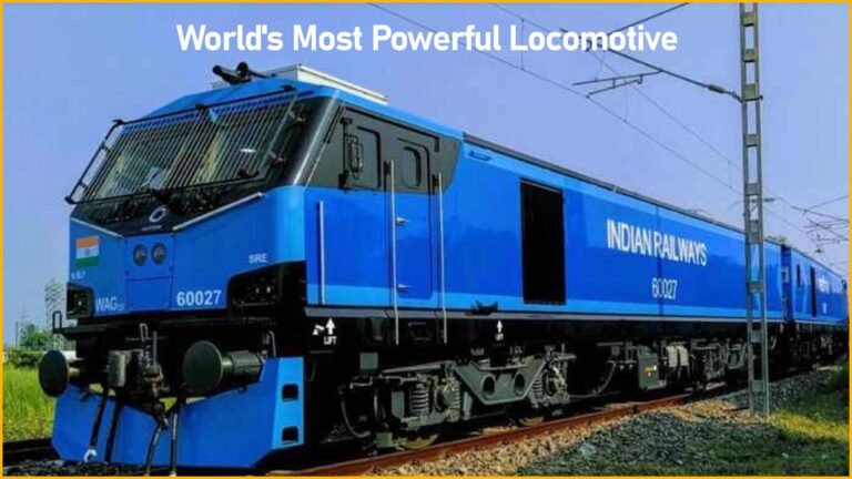 भारतीय रेलवे के पास अब दुनिया का सबसे शक्तिशाली लोकोमोटिव, Indian Railways has now World’s Most Powerful 12000 HP Locomotive
