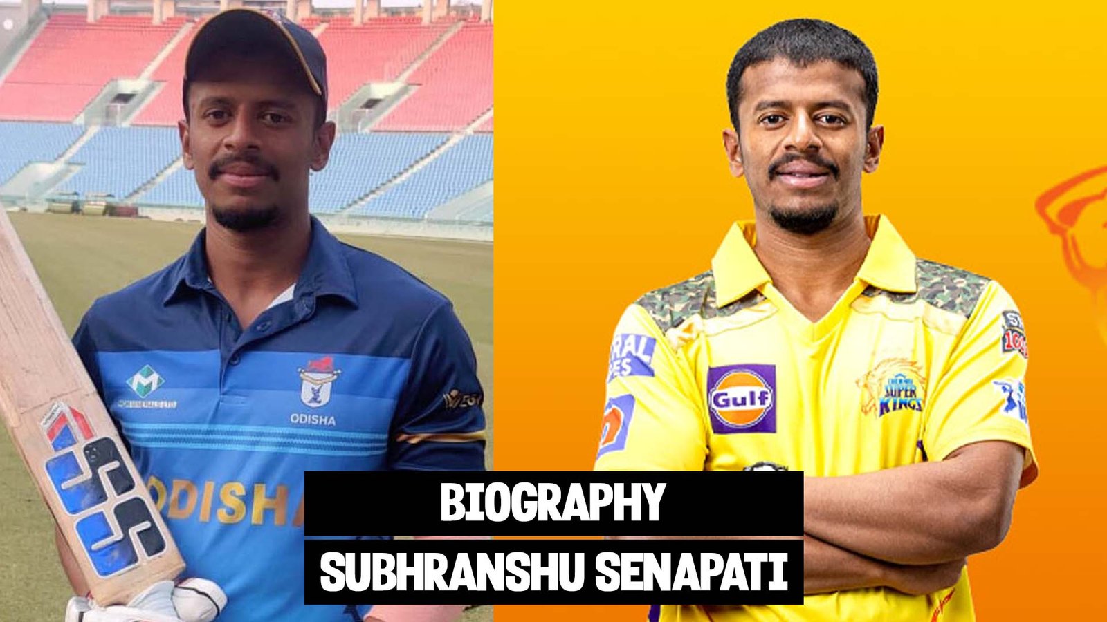 CSK Player Subhranshu Senapati Biography in Hindi
