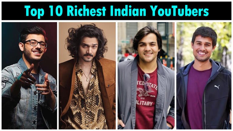 आप भी एक यूट्यूबर्स बनना चाहते हैं, इंडिया के 10 सबसे अमीर यूट्यूबर्स और उनकी कुल संपत्ति को जानें, Top 10 Richest Indian YouTubers in 2023