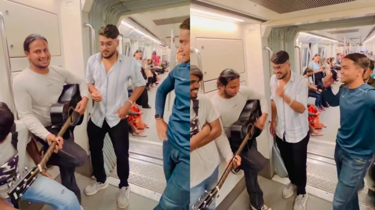 Delhi Metro Viral Video: दिल्ली के भीड़ भरी मेट्रो में युवक ने गाया ‘अज्ज दिन चढ़ेया’, इंटरनेट ने की शानदार परफॉर्मेंस की सराहना
