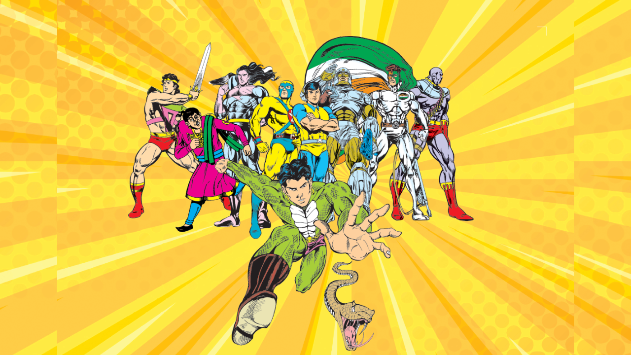 Story of Raj Comics Superheroes