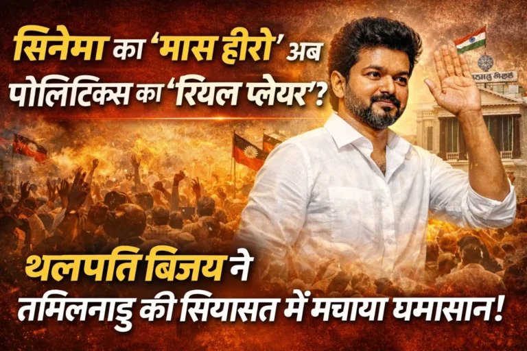 Thalapathy Vijay politics: थलपति विजय की राजनीतिक दस्तक: क्या तमिलनाडु के अगले मुख्यमंत्री बनेंगे तमिल सिनेमा के सुपरस्टार?